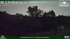 view from Monte Limbara Vallicciola on 2026-06-17