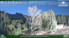 view from Monte Limbara Vallicciola on 2026-08-04
