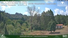 view from Monte Limbara Vallicciola on 2026-08-17