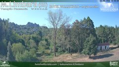 view from Monte Limbara Vallicciola on 2026-08-25