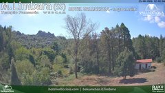 view from Monte Limbara Vallicciola on 2026-08-25