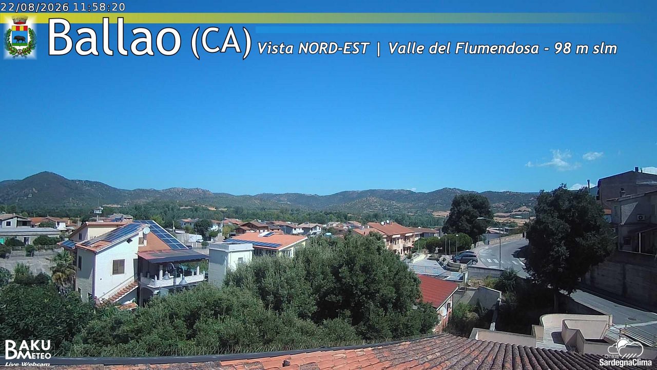 view from Ballao on 2026-08-22