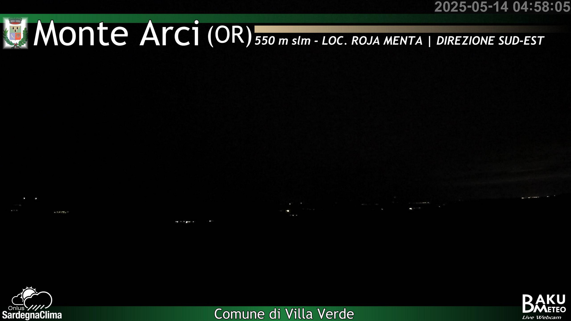 time-lapse frame, Roja Menta webcam