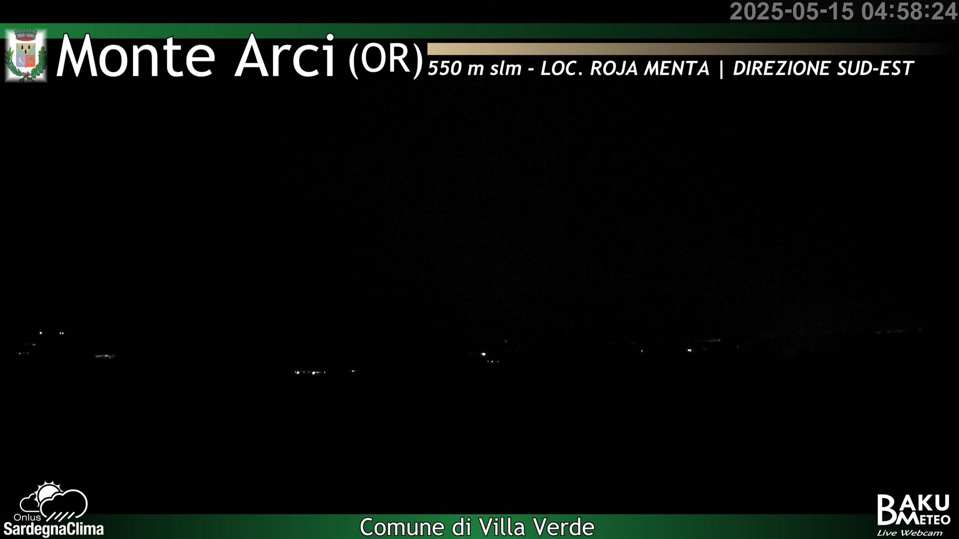 time-lapse frame, Roja Menta webcam