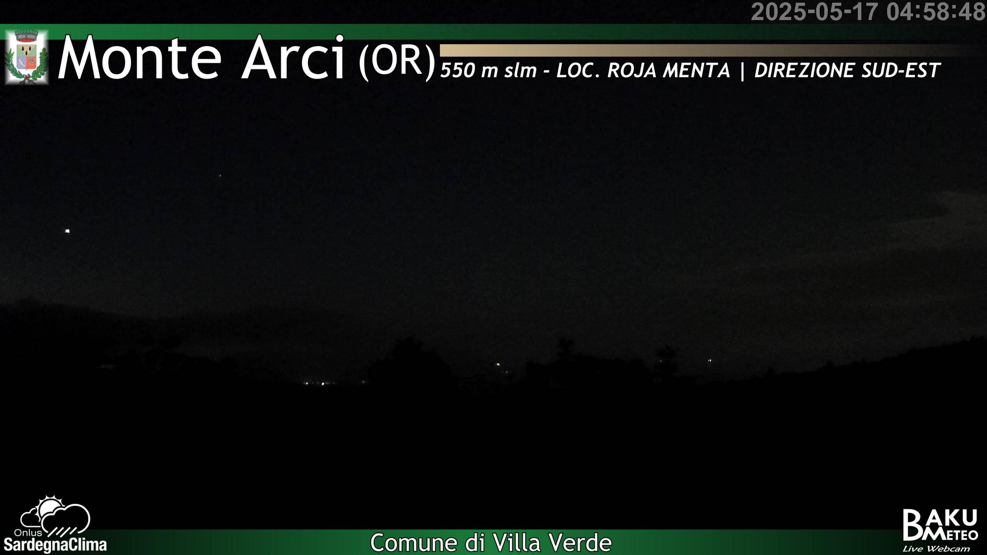 time-lapse frame, Roja Menta webcam