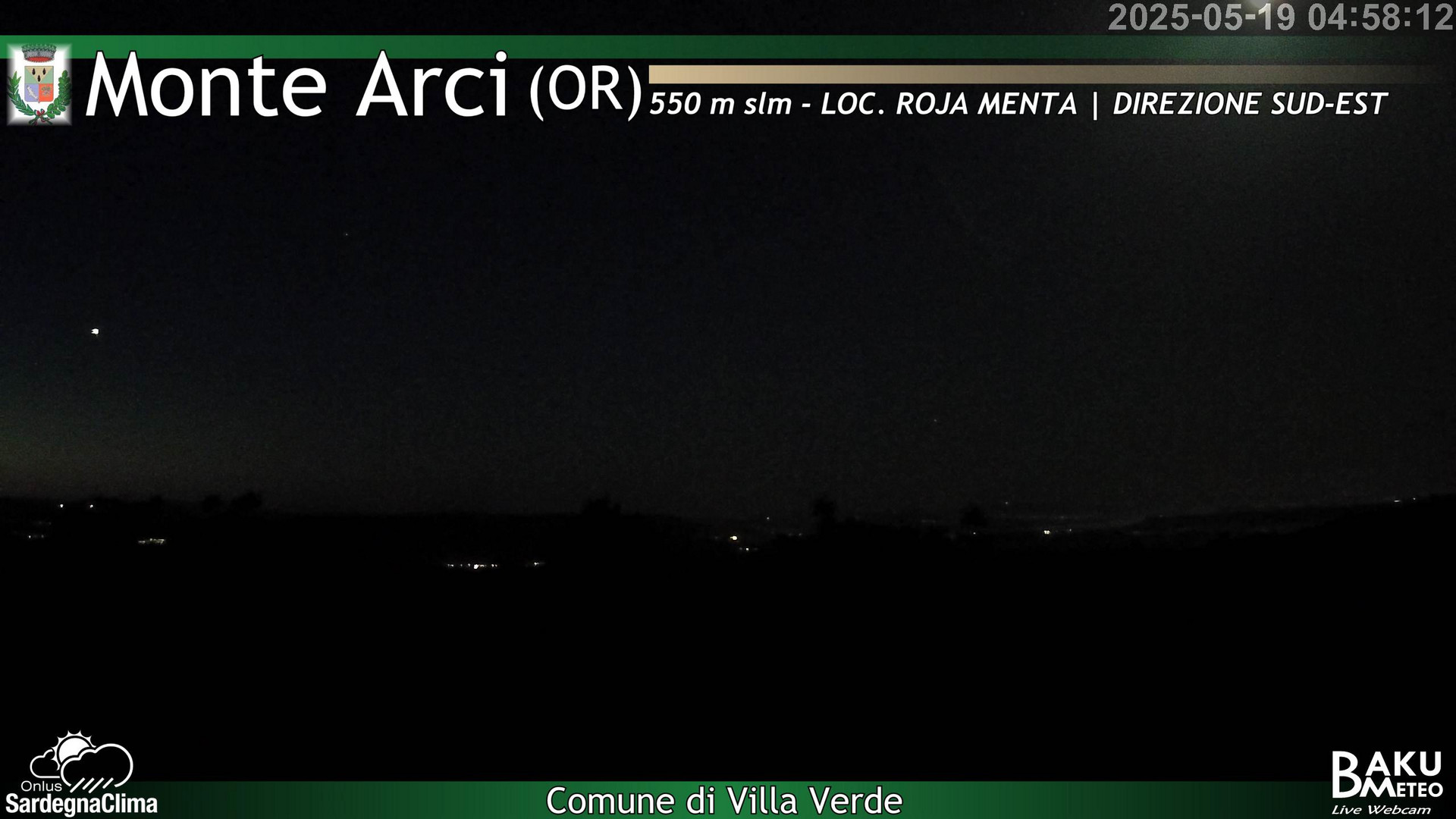 time-lapse frame, Roja Menta webcam