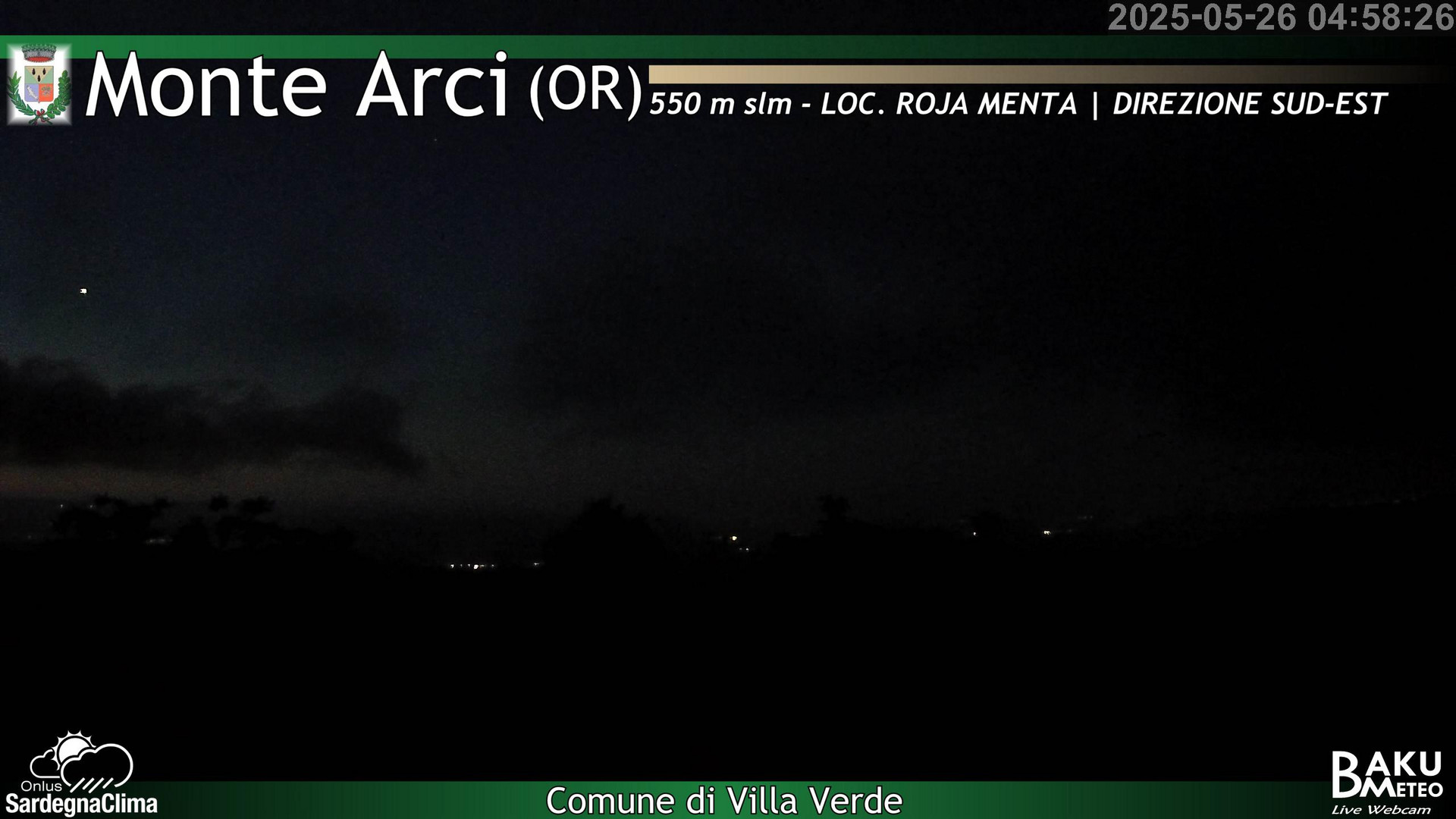 time-lapse frame, Roja Menta webcam