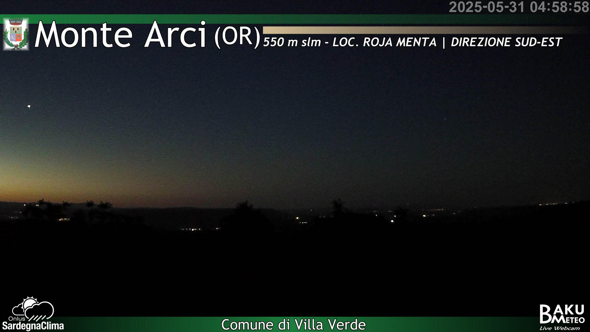 time-lapse frame, Roja Menta webcam