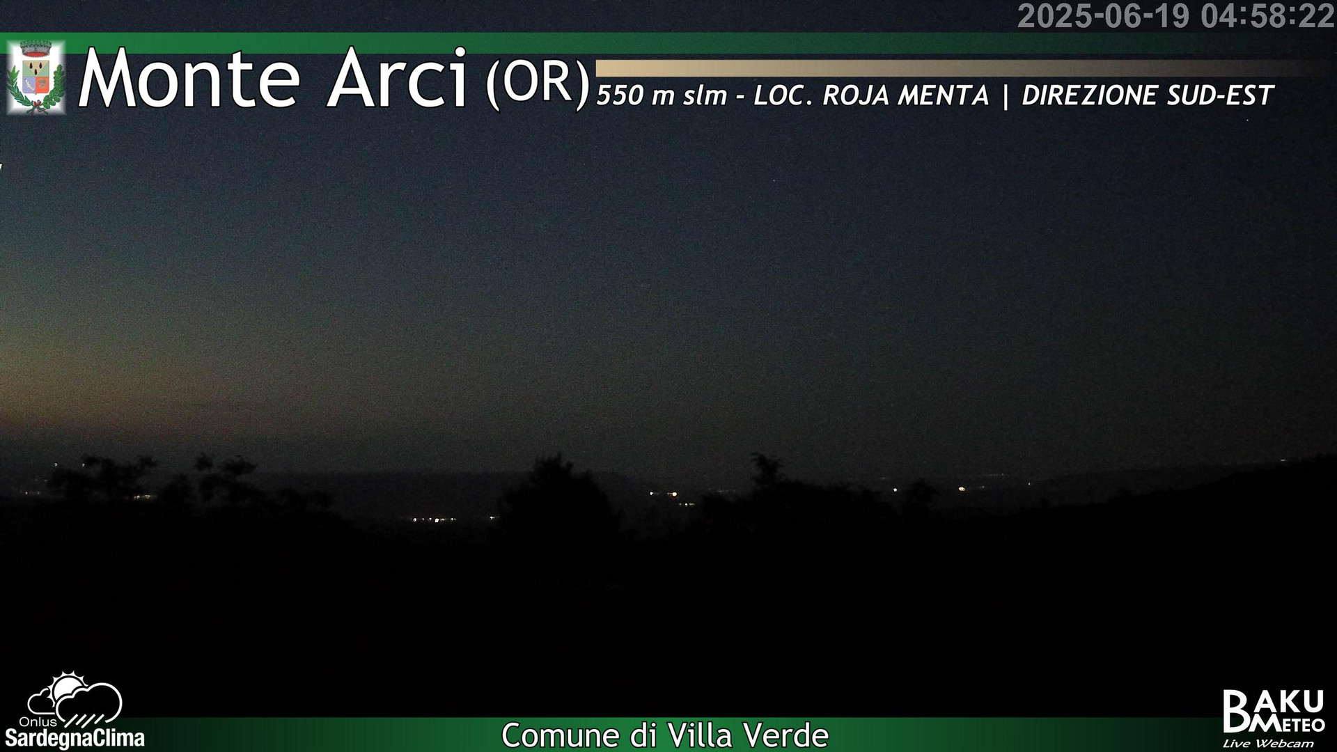 time-lapse frame, Roja Menta webcam