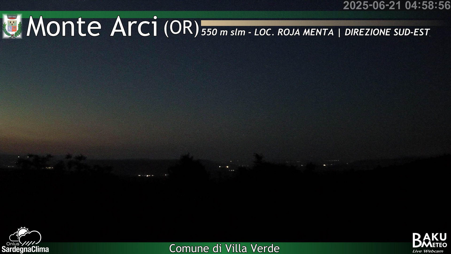 time-lapse frame, Roja Menta webcam