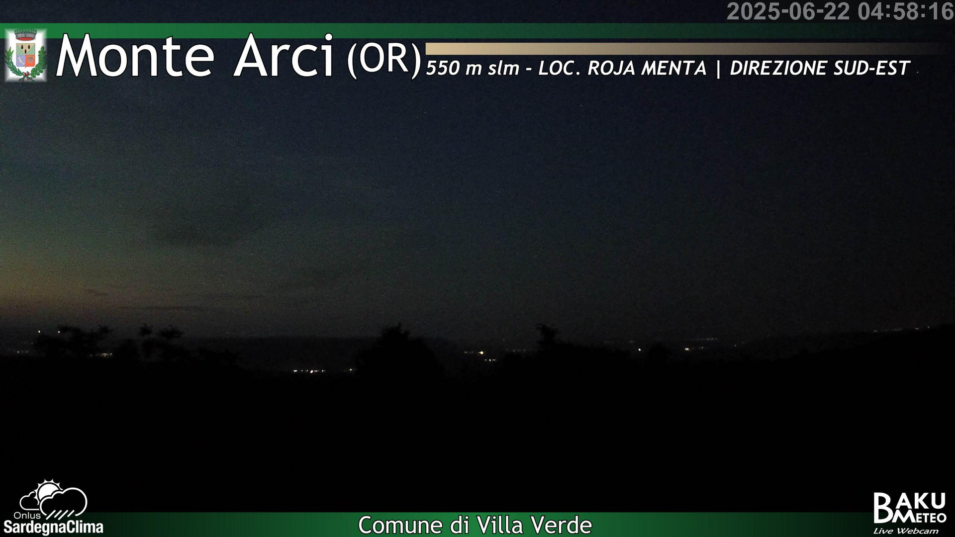 time-lapse frame, Roja Menta webcam