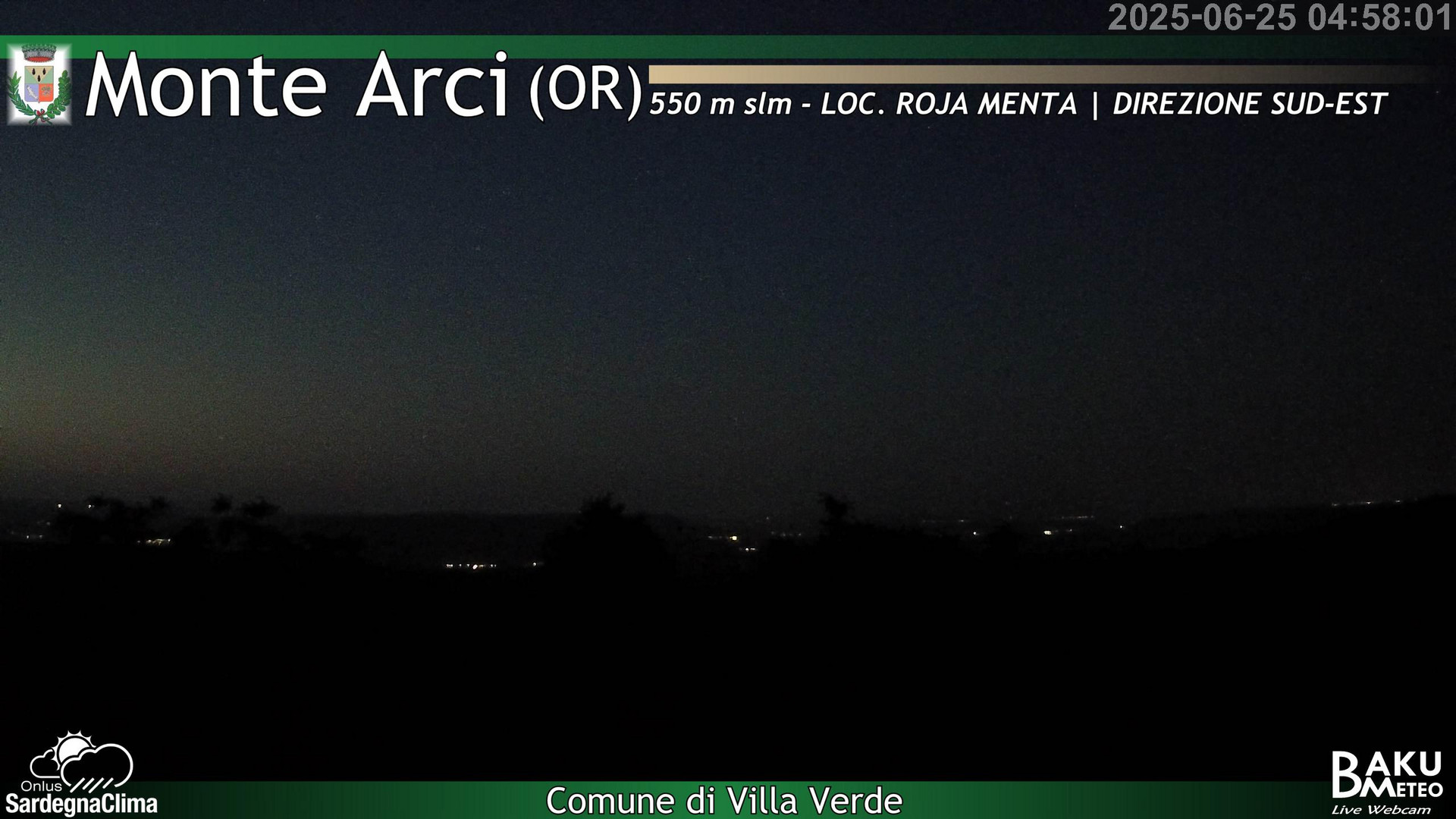 time-lapse frame, Roja Menta webcam