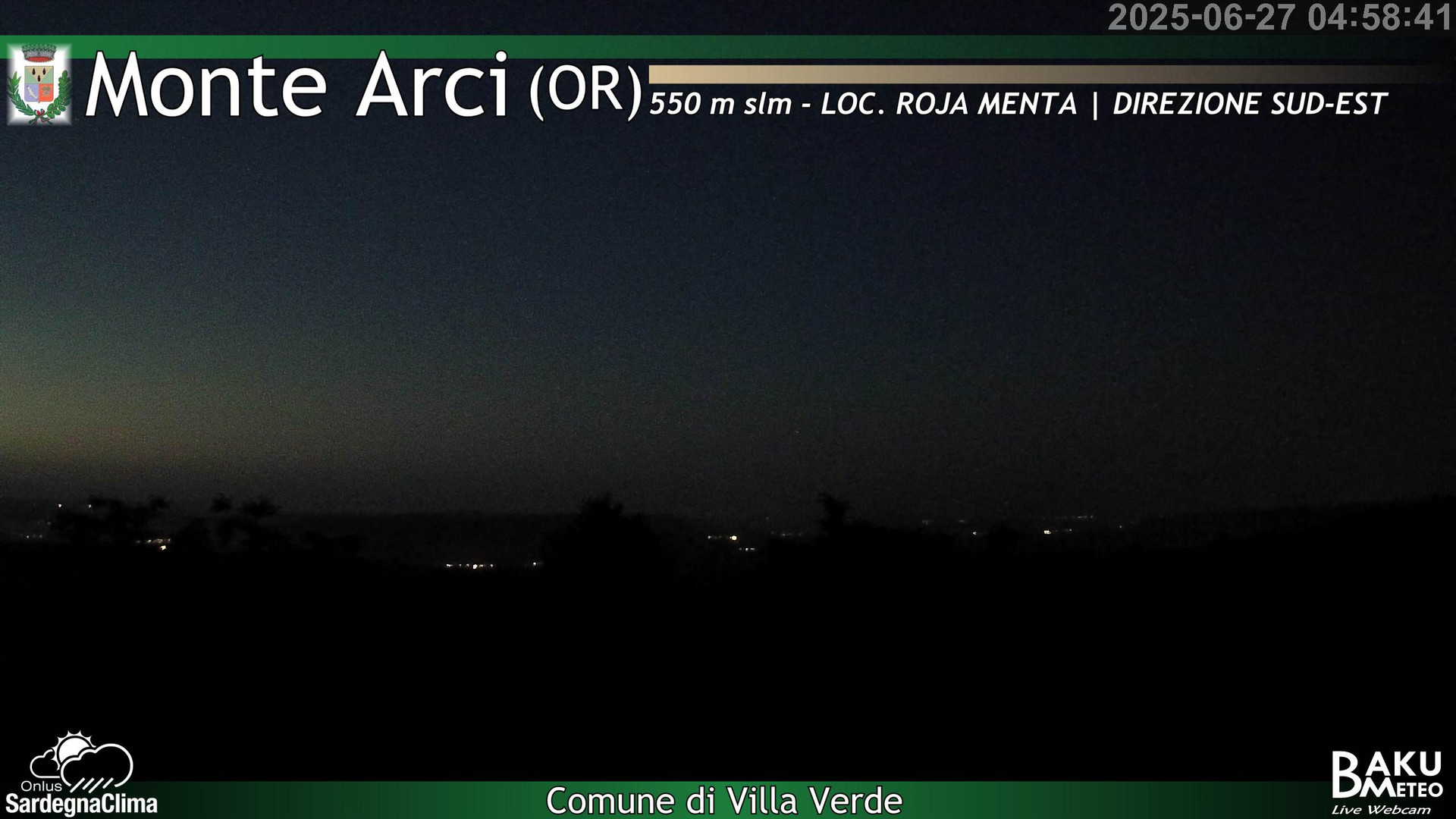 time-lapse frame, Roja Menta webcam