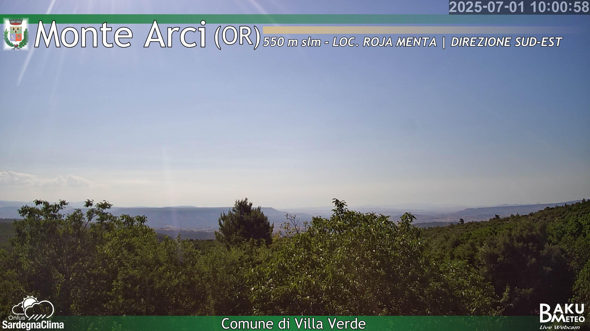 time-lapse frame, Roja Menta webcam