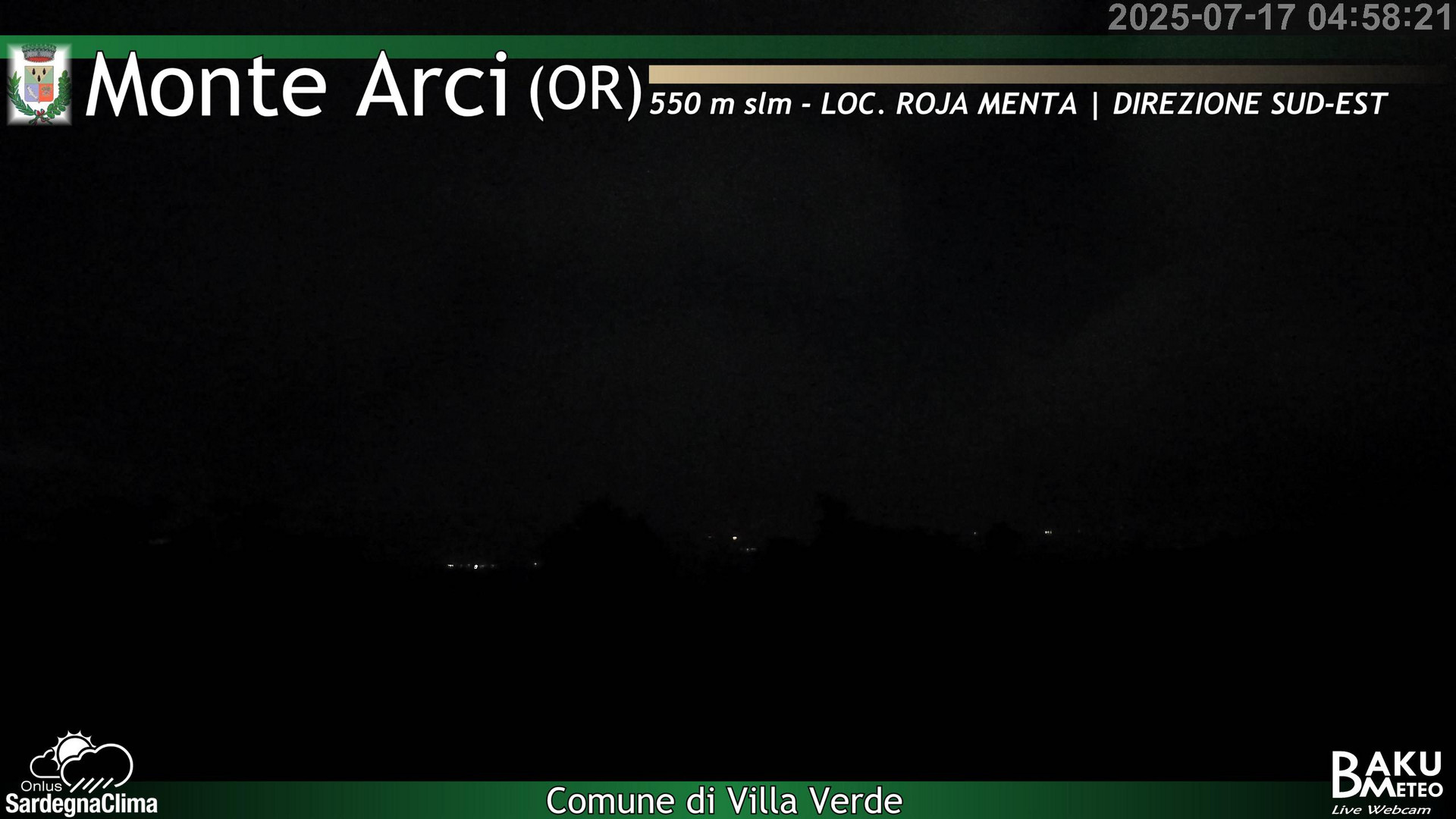 time-lapse frame, Roja Menta webcam