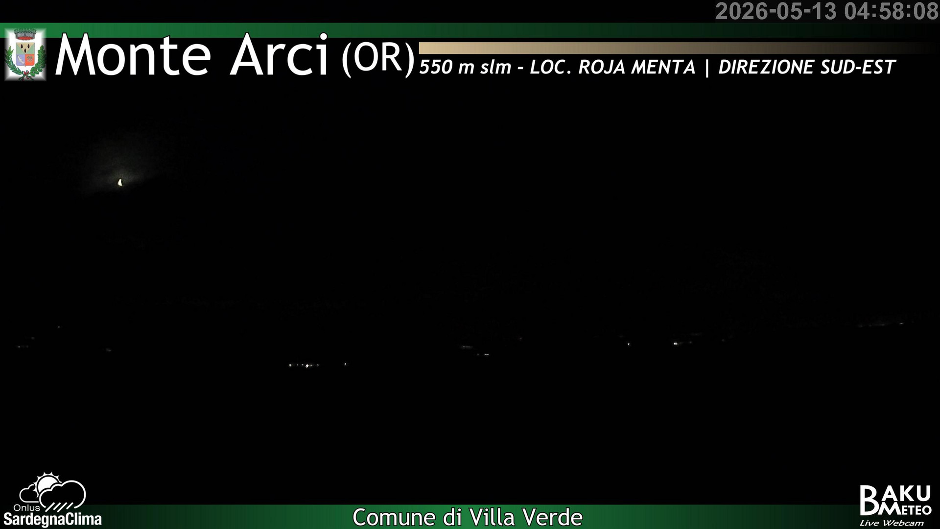 time-lapse frame, Roja Menta webcam