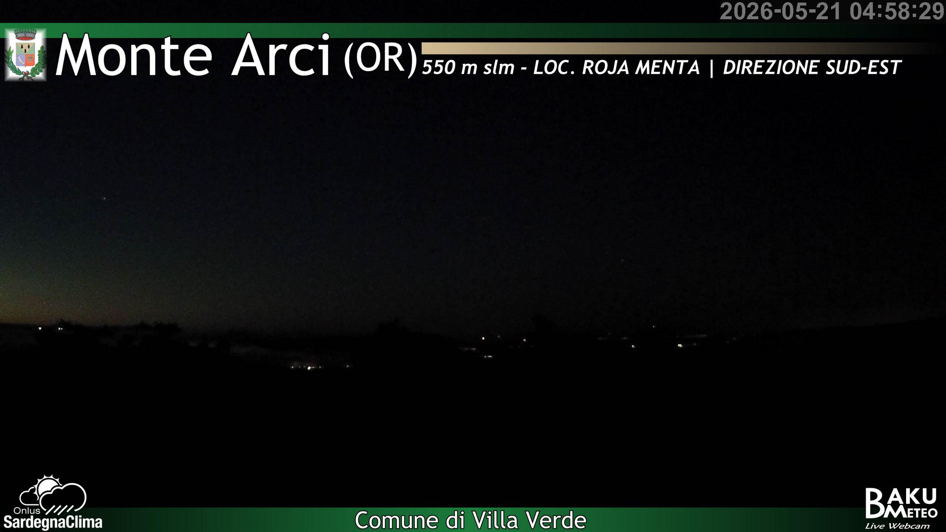 time-lapse frame, Roja Menta webcam