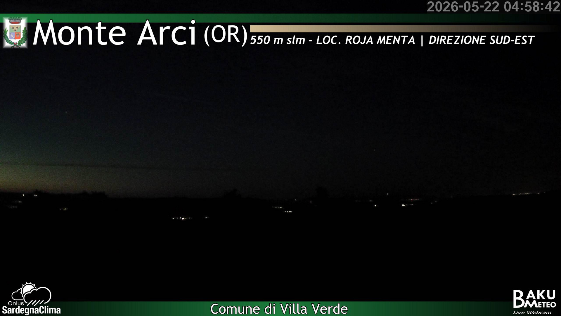 time-lapse frame, Roja Menta webcam