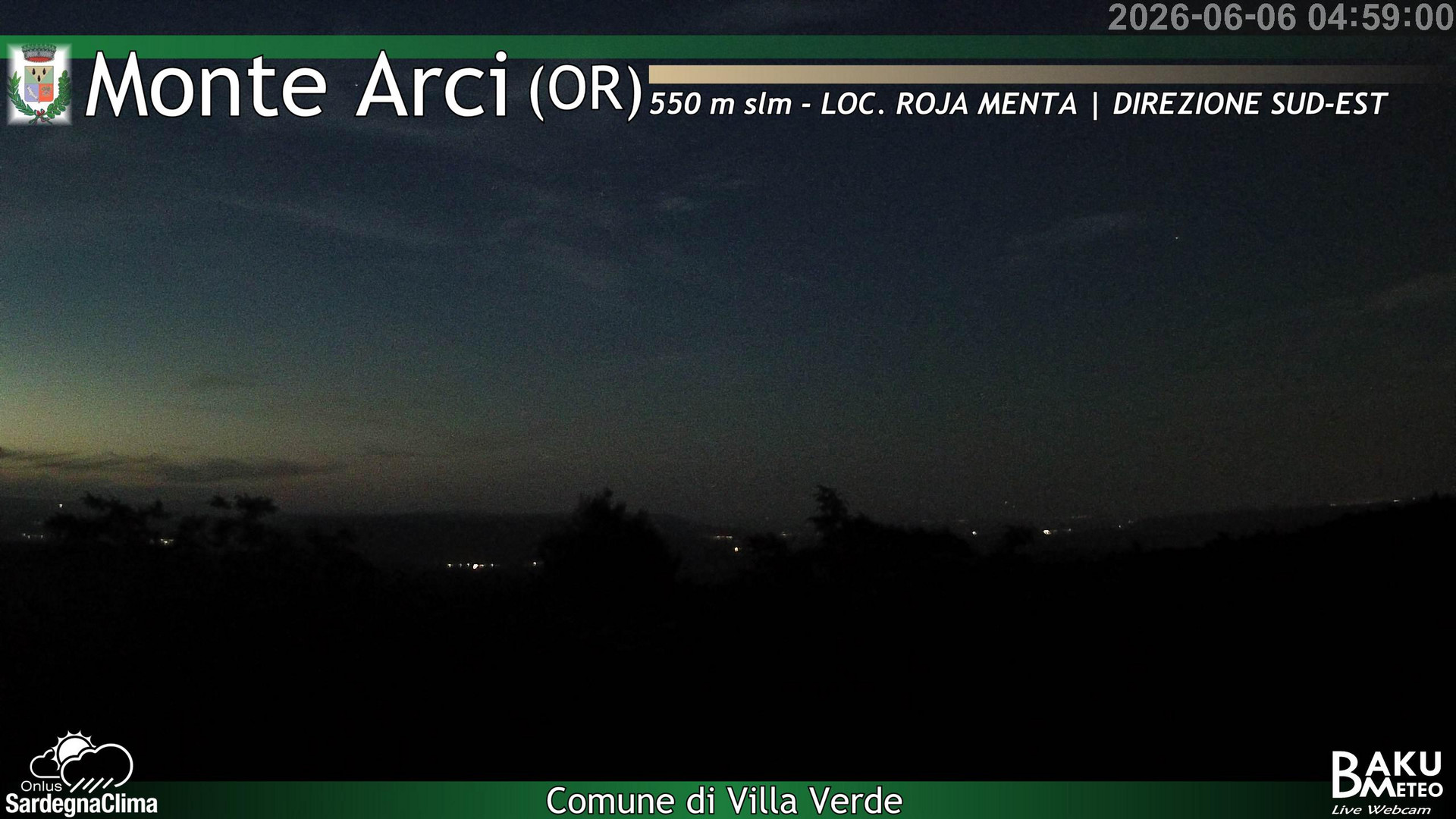time-lapse frame, Roja Menta webcam