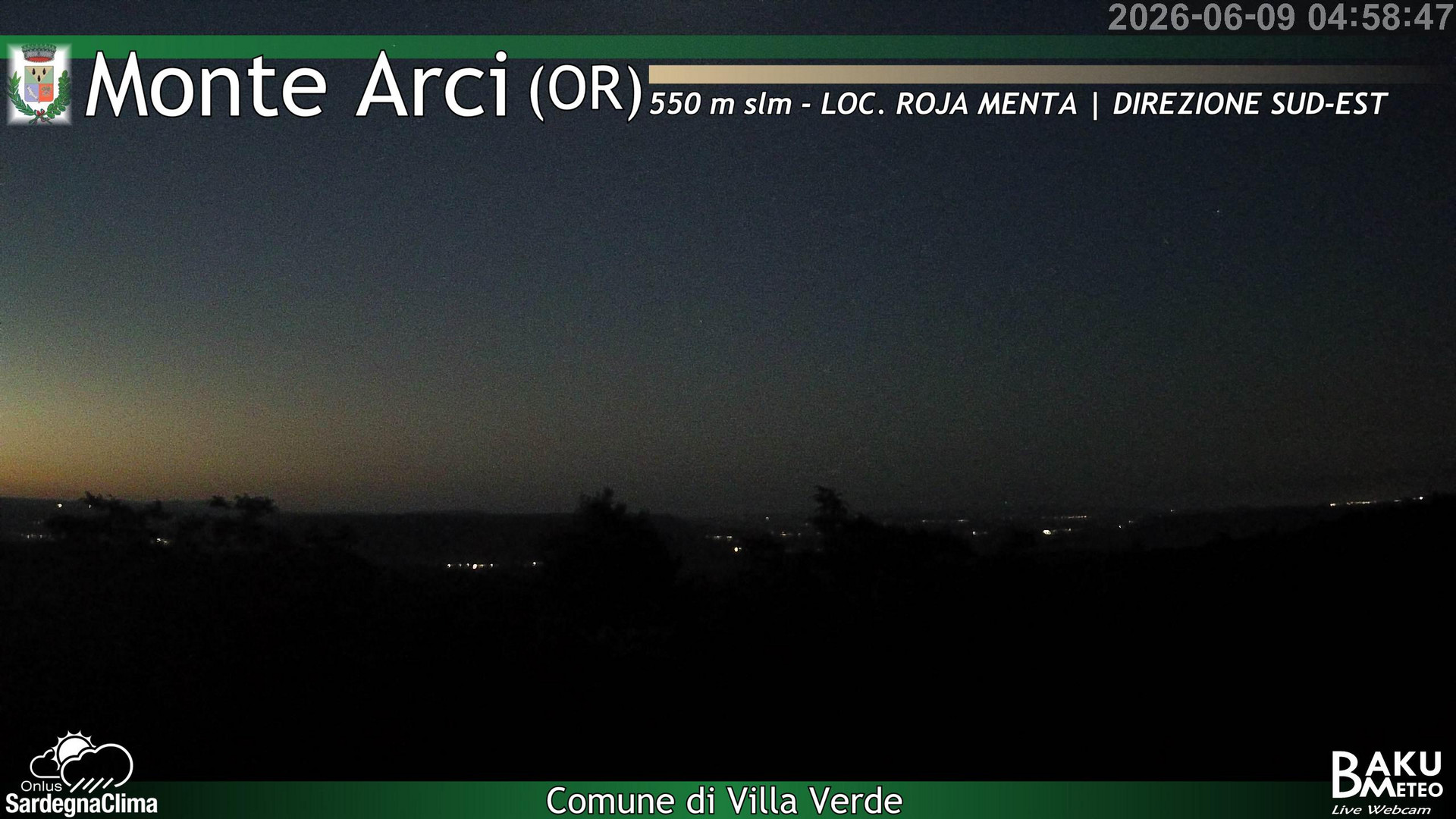 time-lapse frame, Roja Menta webcam
