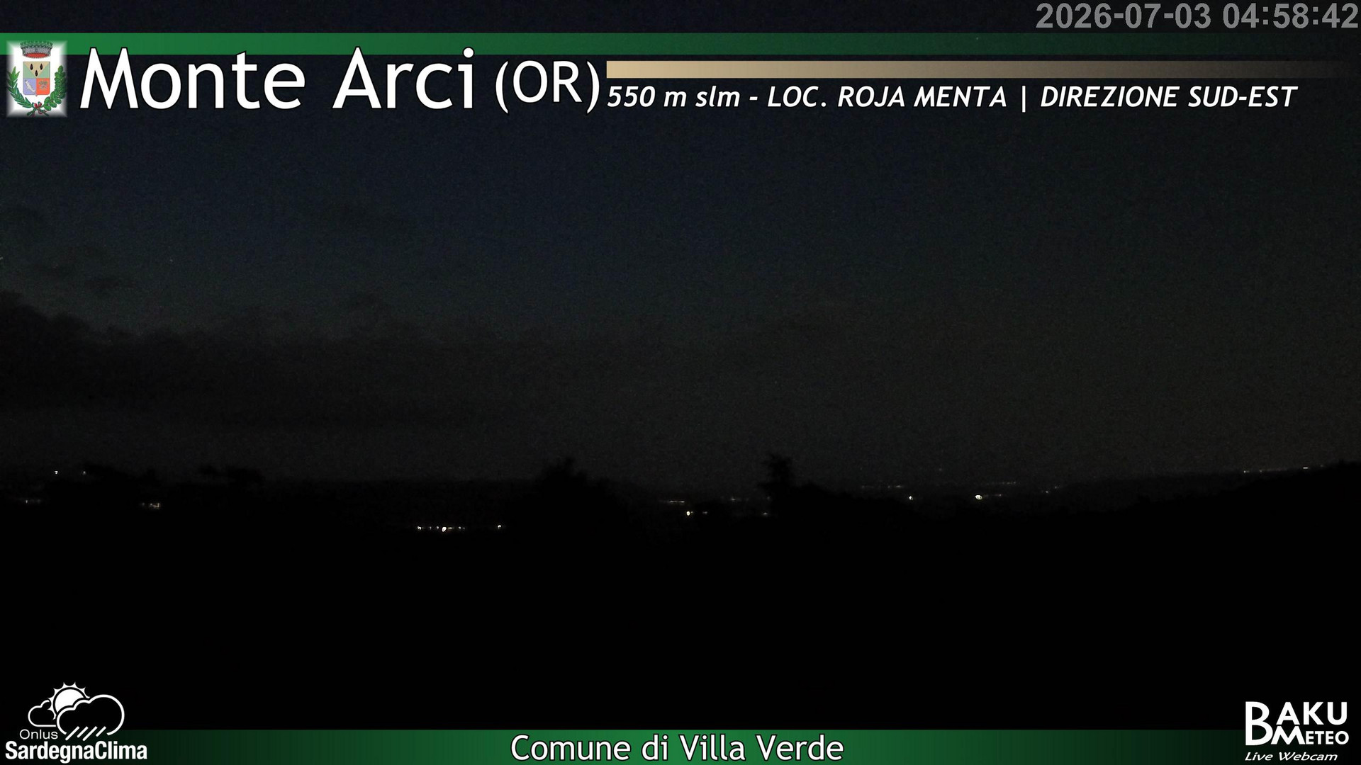 time-lapse frame, Roja Menta webcam