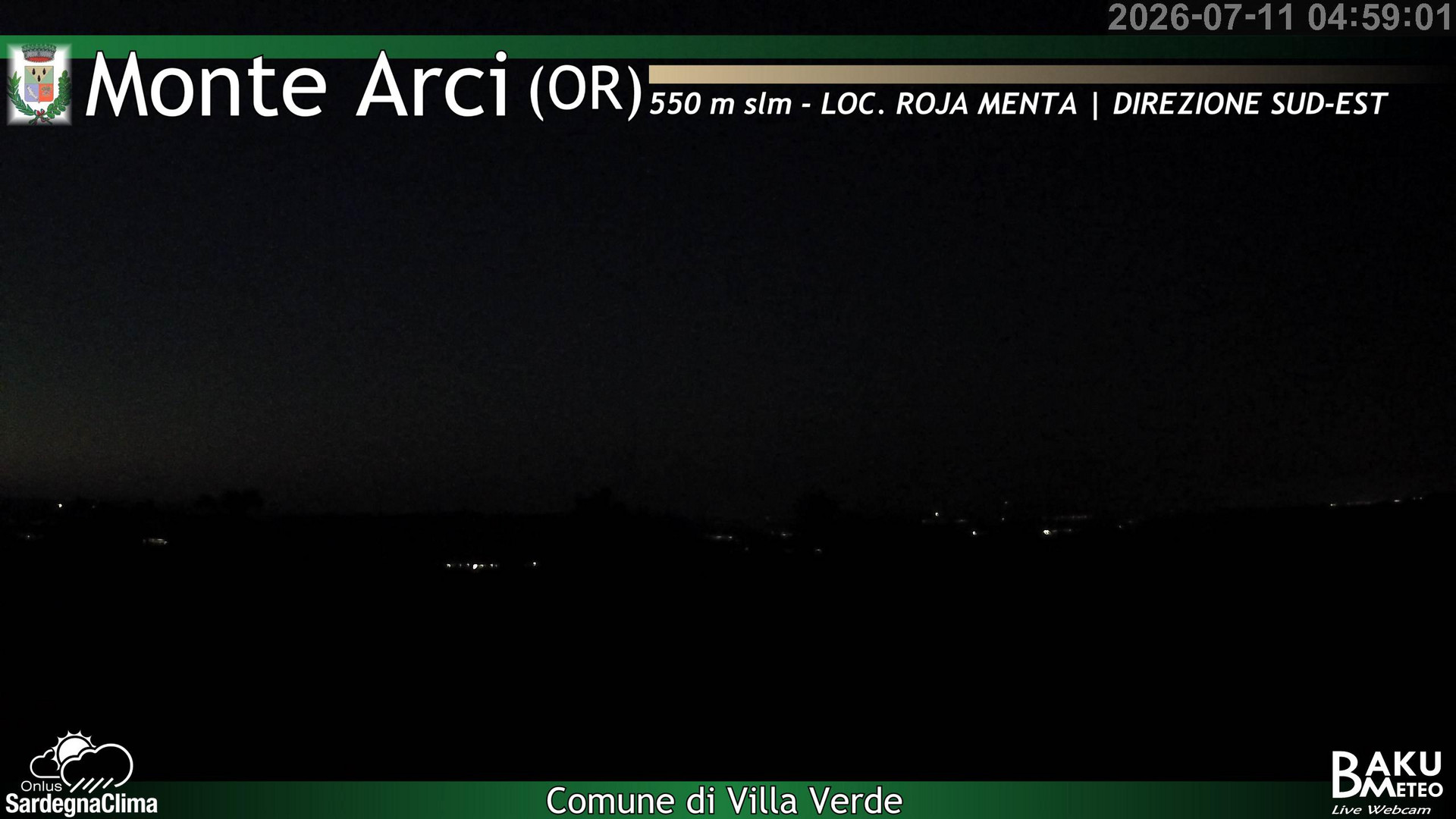 time-lapse frame, Roja Menta webcam