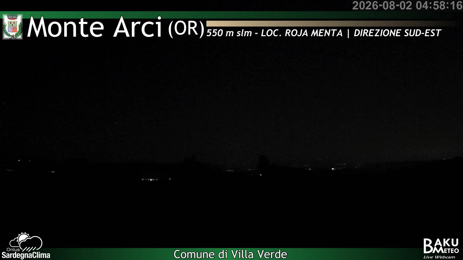 time-lapse frame, Roja Menta webcam