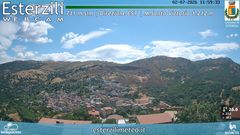 view from Esterzili on 2026-07-02