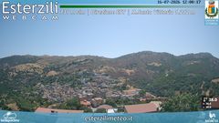 view from Esterzili on 2026-07-16