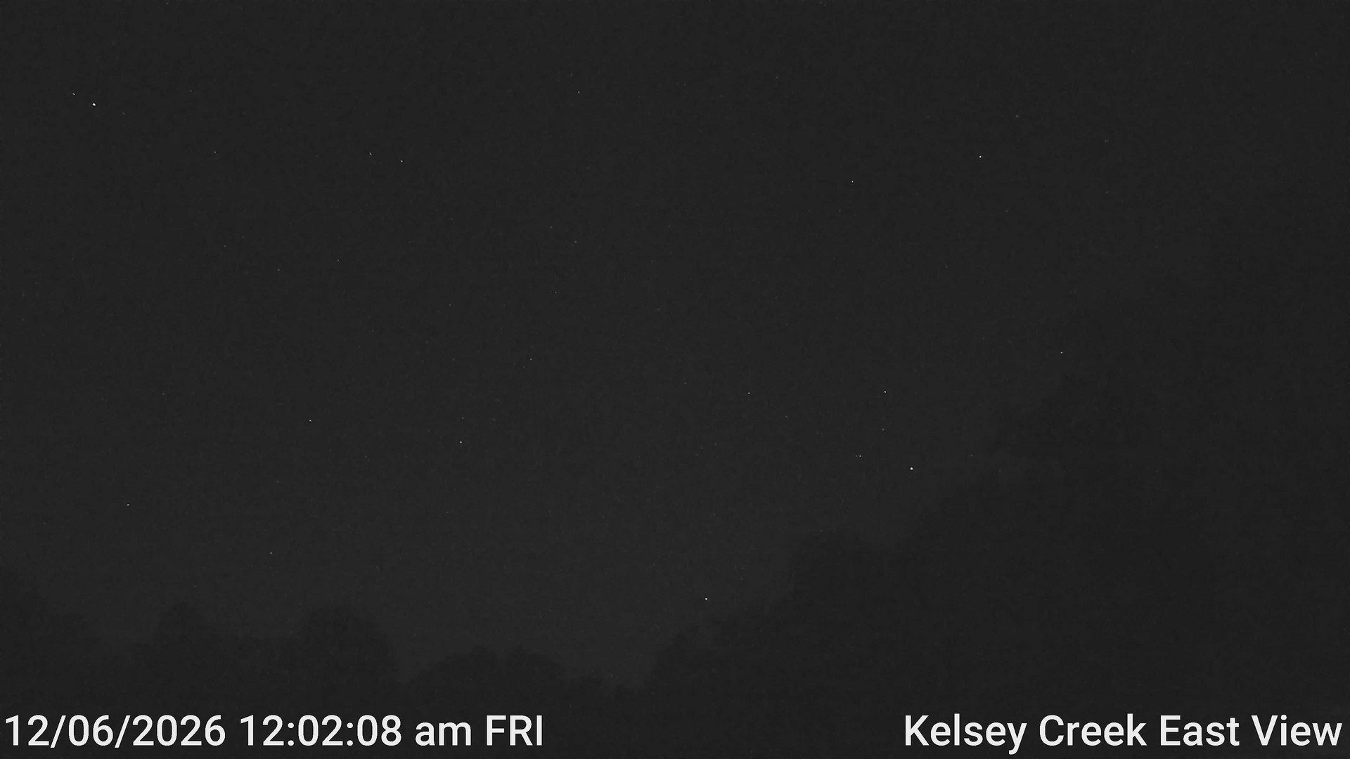 time-lapse frame, Kelsey Creek East View webcam