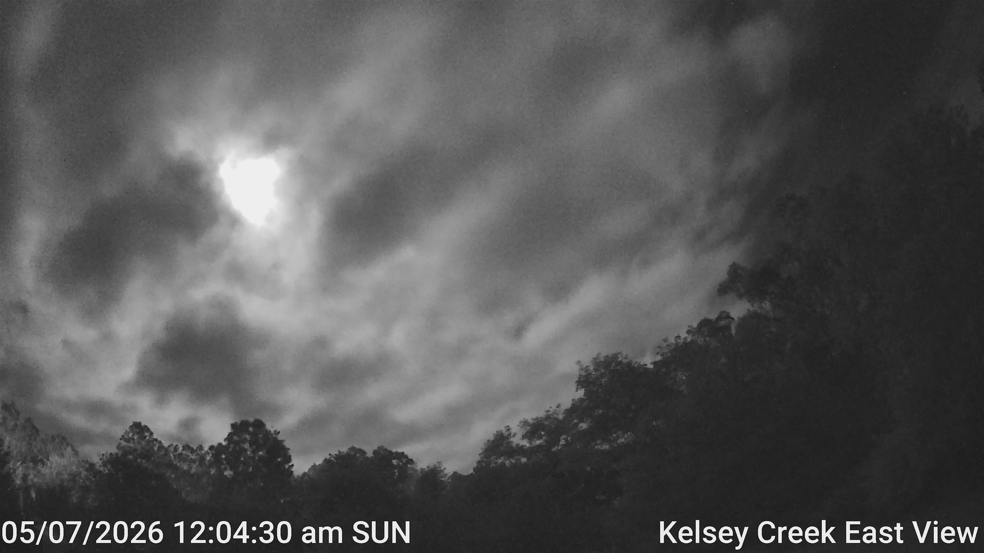 time-lapse frame, Kelsey Creek East View webcam