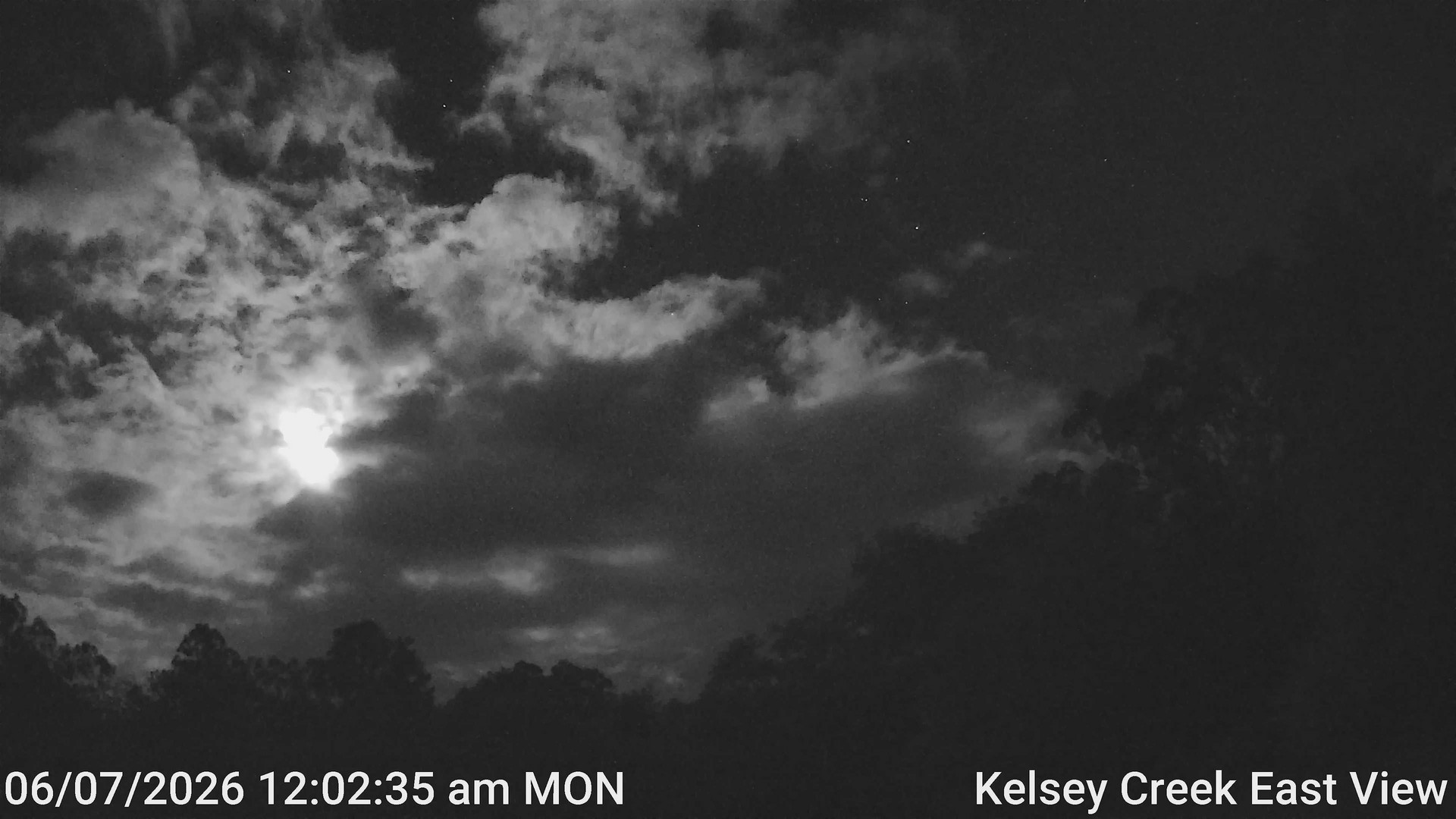 time-lapse frame, Kelsey Creek East View webcam