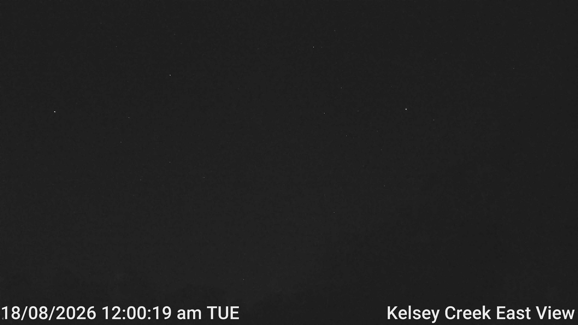 time-lapse frame, Kelsey Creek East View webcam