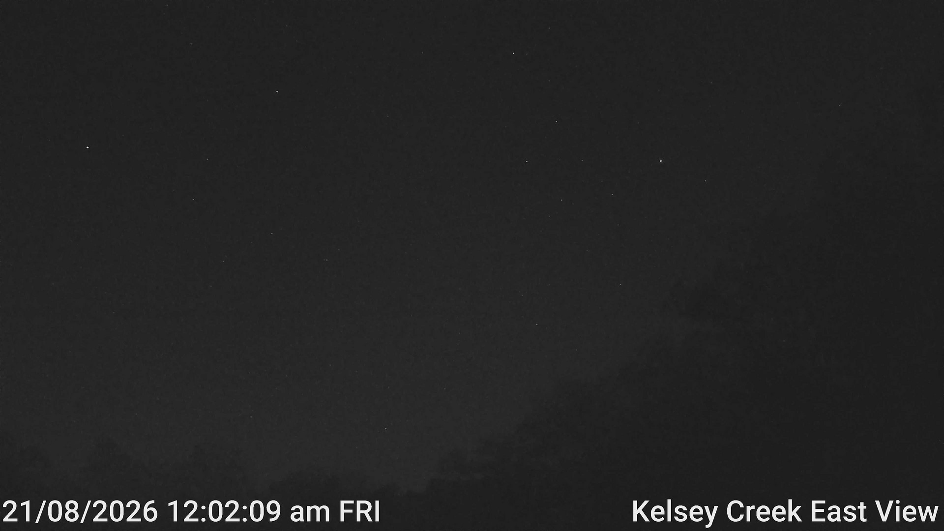 time-lapse frame, Kelsey Creek East View webcam