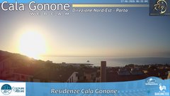 view from Cala Gonone Nord on 2026-06-17