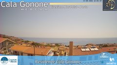 view from Cala Gonone Nord on 2026-08-13