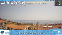 view from Cala Gonone Nord on 2026-08-23
