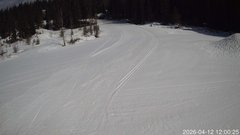 view from Nordic Centre Lodge on 2026-04-12