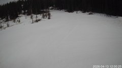 view from Nordic Centre Lodge on 2026-04-13