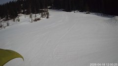 view from Nordic Centre Lodge on 2026-04-18