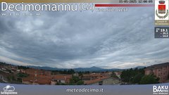 view from Decimomannu on 2025-05-15