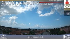 view from Decimomannu on 2025-05-16