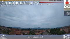 view from Decimomannu on 2025-05-22