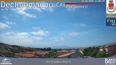 view from Decimomannu on 2025-06-03