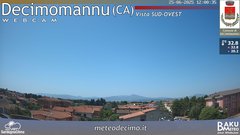 view from Decimomannu on 2025-06-25