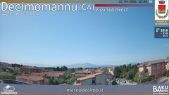 view from Decimomannu on 2026-04-22