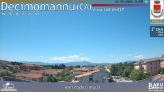view from Decimomannu on 2026-05-21