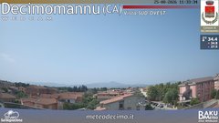 view from Decimomannu on 2026-08-25