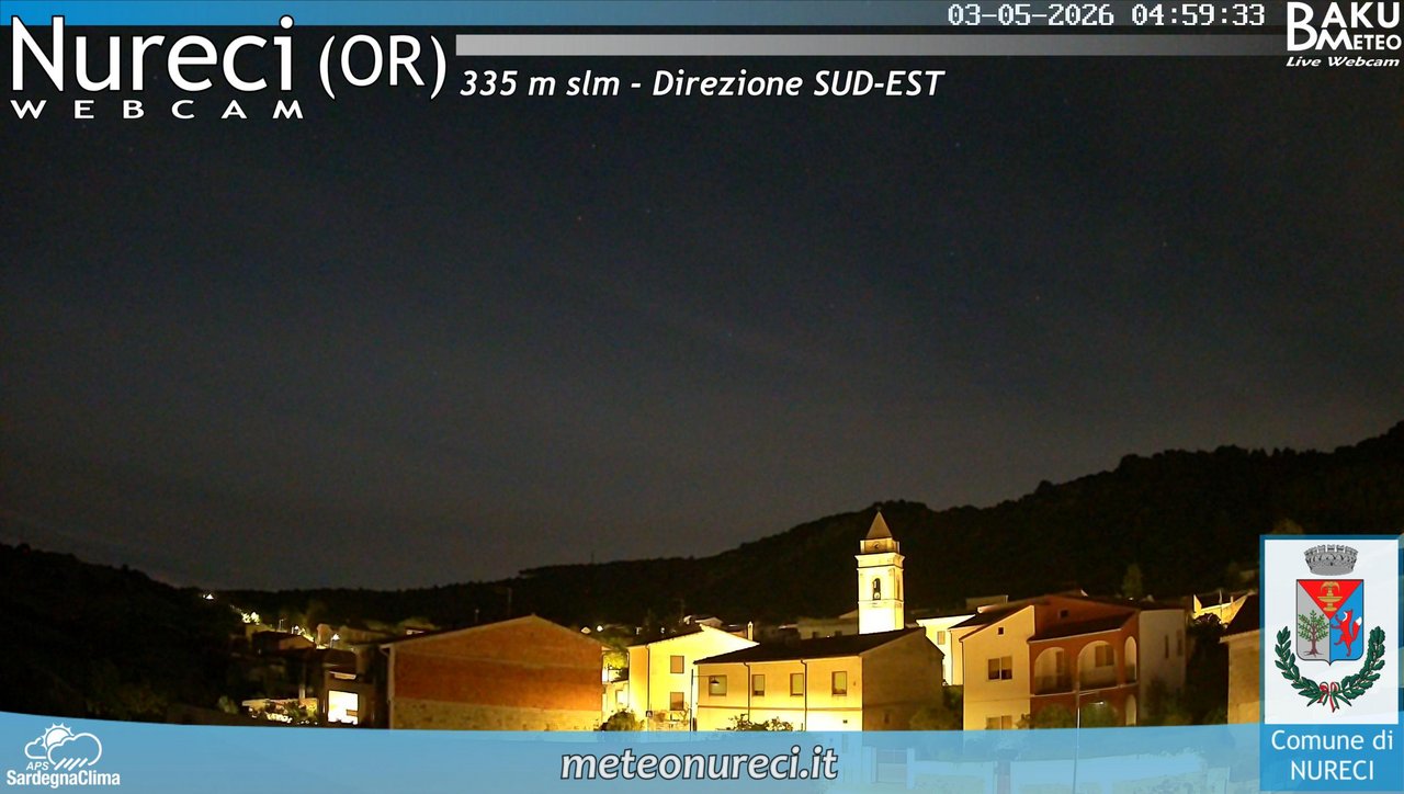 time-lapse frame, Nureci webcam
