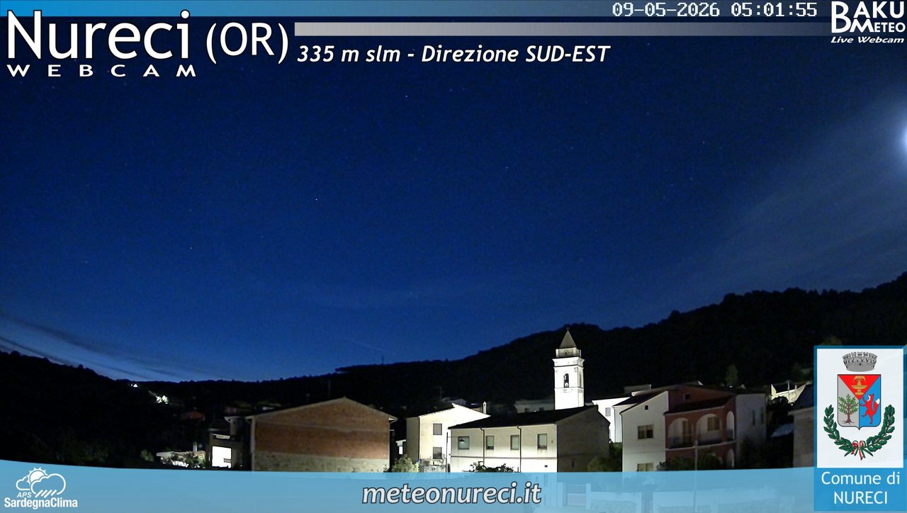 time-lapse frame, Nureci webcam